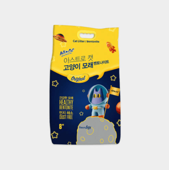 아스트로캣 벤토나이트 고양이 모래 8kg