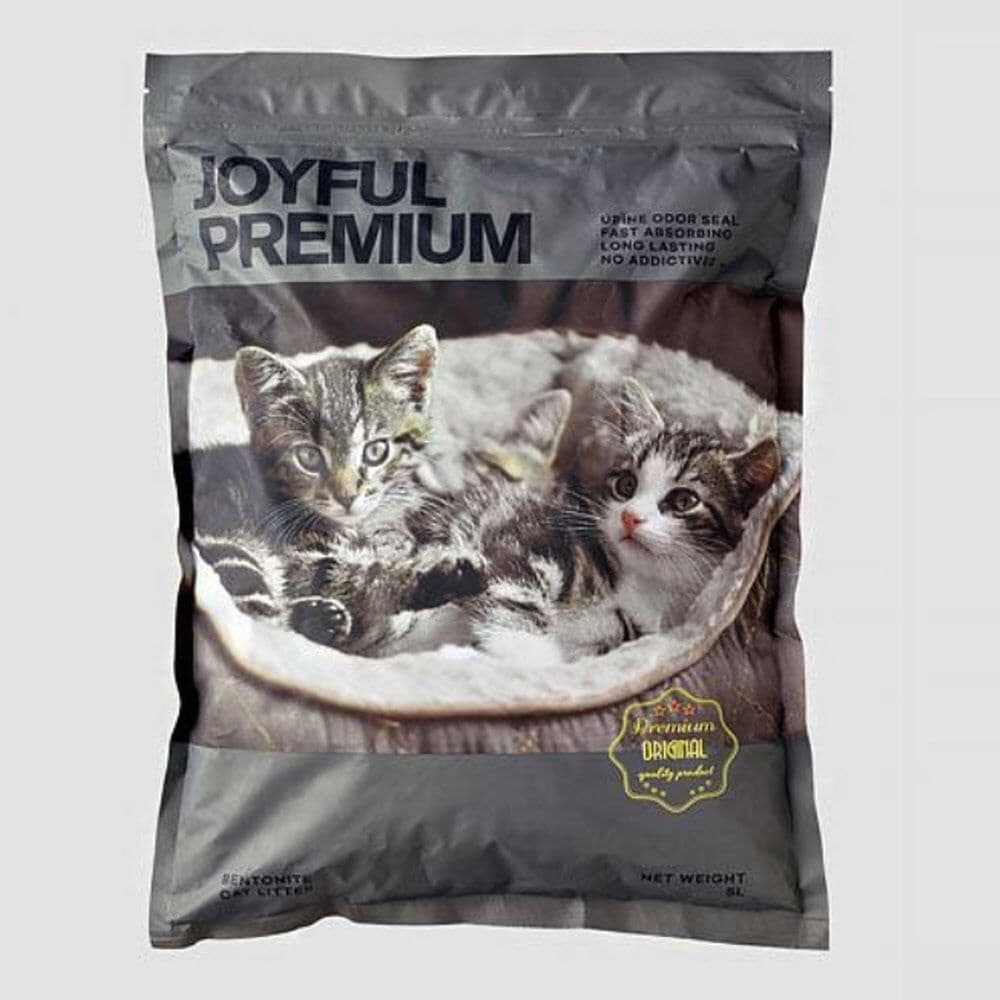 조이풀JOYFUL 프리미엄 모래 5L [가빈스토어] 고양이모래벤토나이트 고양이배변모래